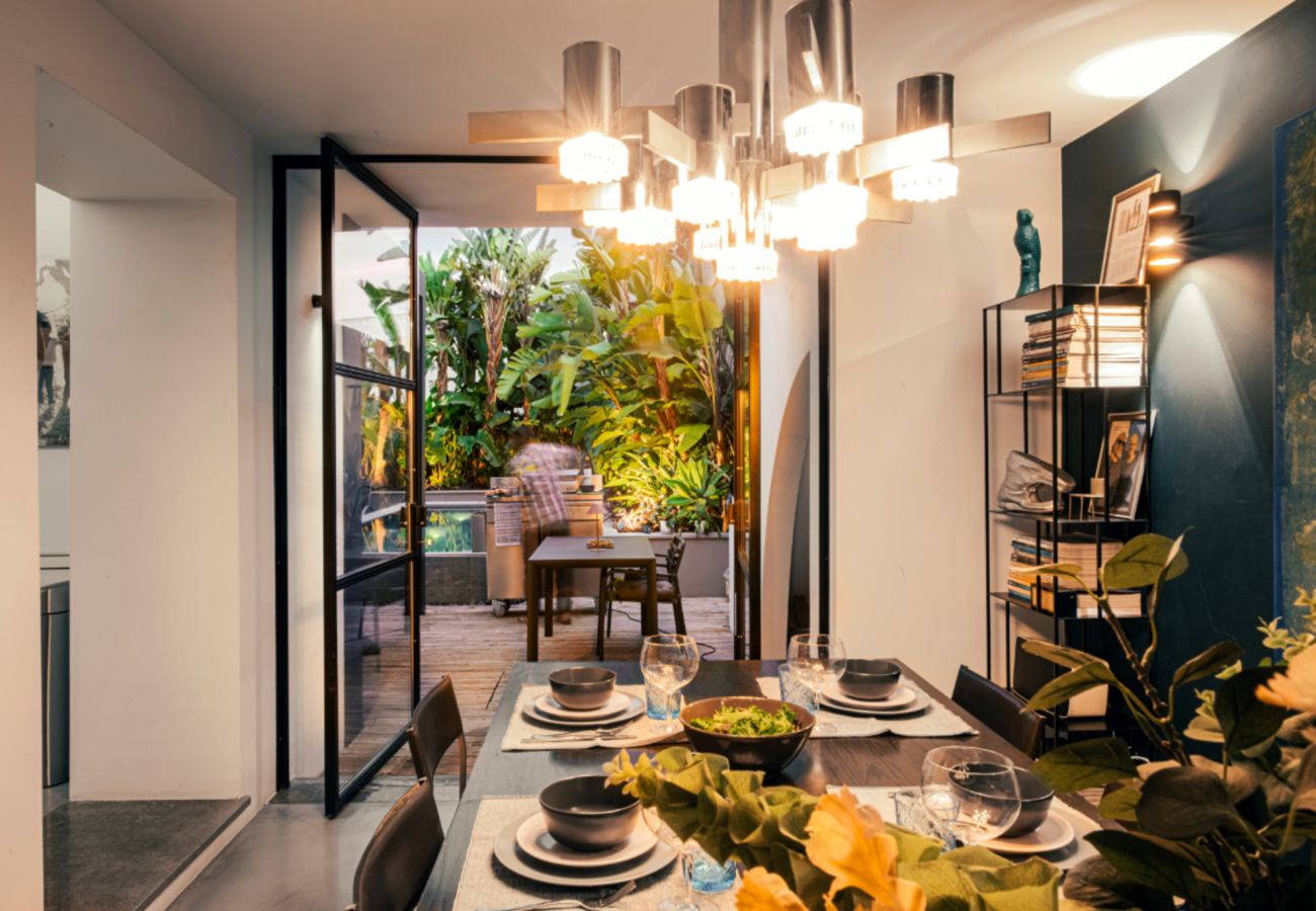 Casa geminada em Lagoa - Casa Bonton - Oásis de casas elegantes com conforto moderno